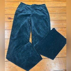 (981)*COLDWATER CREEK VELVET TROUSERS*